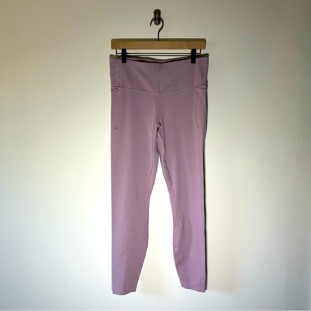 Under Armour Meridian Lavender Purple Ankle Leggings Size Large